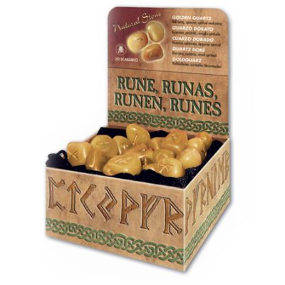Руны из золотого кварца, Купить в интернет-магазине