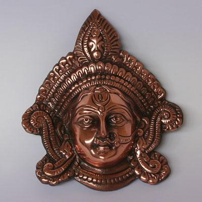 Панно КАЛИ, 17 X 15см, Легкий сплав, Индия