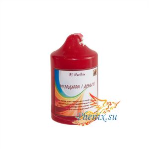 Чакровая красная свеча Муладхара/Деньги, Купить в интернет-магазине СПб