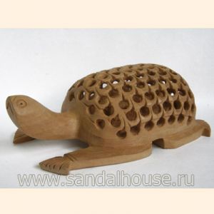 Фигурка T710/5 (резное дерево)  5" Черепаха