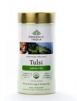Чай Базиликовый с Зеленым чаем Tulsi Green купить в Спб