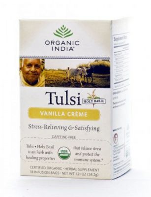 Чай Базиликовый Ванильный крем Tulsi Vanilla Creme купить в Спб